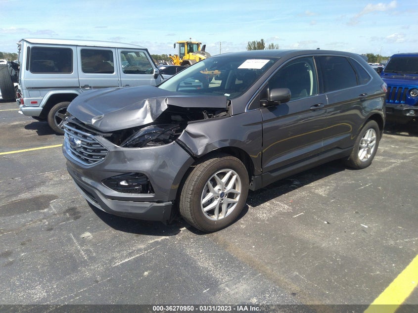 VIN 2FMPK4J90NBA38875 2022 FORD EDGE SEL