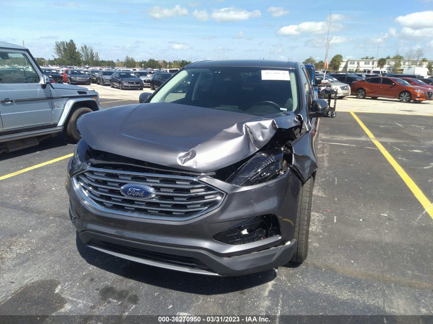 VIN 2FMPK4J90NBA38875 2022 FORD EDGE SEL