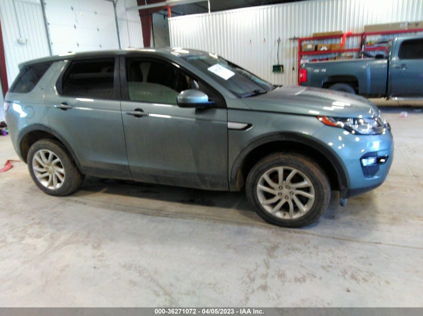 2016 LAND ROVER DISCOVERY SPORT HSE - SALCR2BG0GH587913