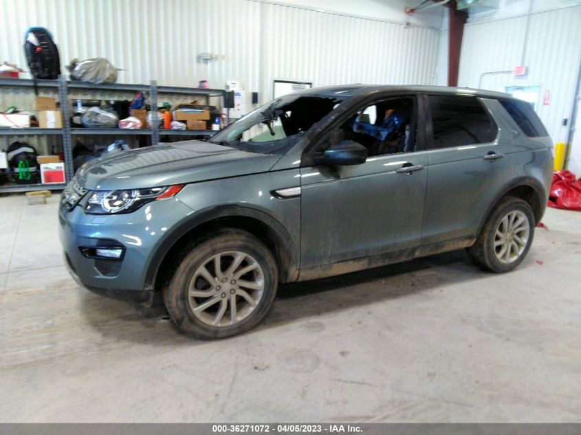 2016 LAND ROVER DISCOVERY SPORT HSE - SALCR2BG0GH587913