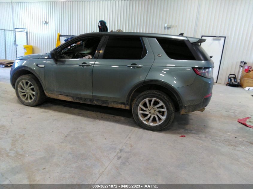 2016 LAND ROVER DISCOVERY SPORT HSE - SALCR2BG0GH587913