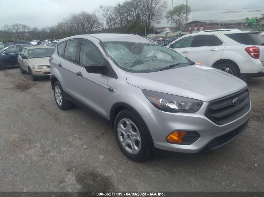 2019 FORD ESCAPE S 1FMPU0F70KUC20154