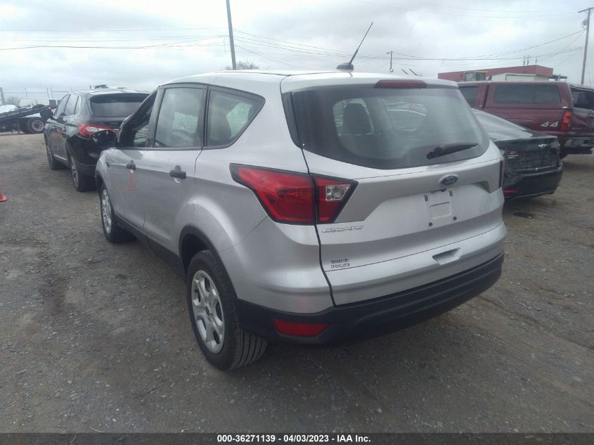 2019 FORD ESCAPE S 1FMCU0F70KUC20154