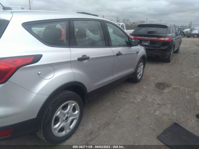 2019 FORD ESCAPE S 1FMCU0F70KUC20154