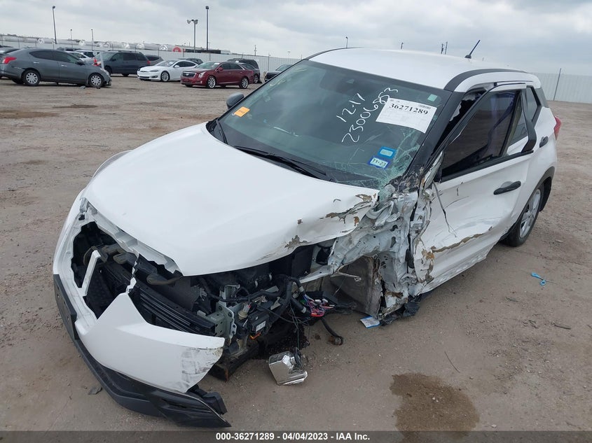 VIN 3N1CP5BV8LL570465 2020 NISSAN KICKS S