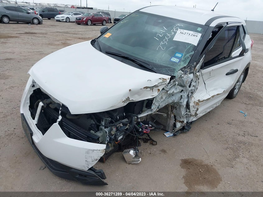 VIN 3N1CP5BV8LL570465 2020 NISSAN KICKS S