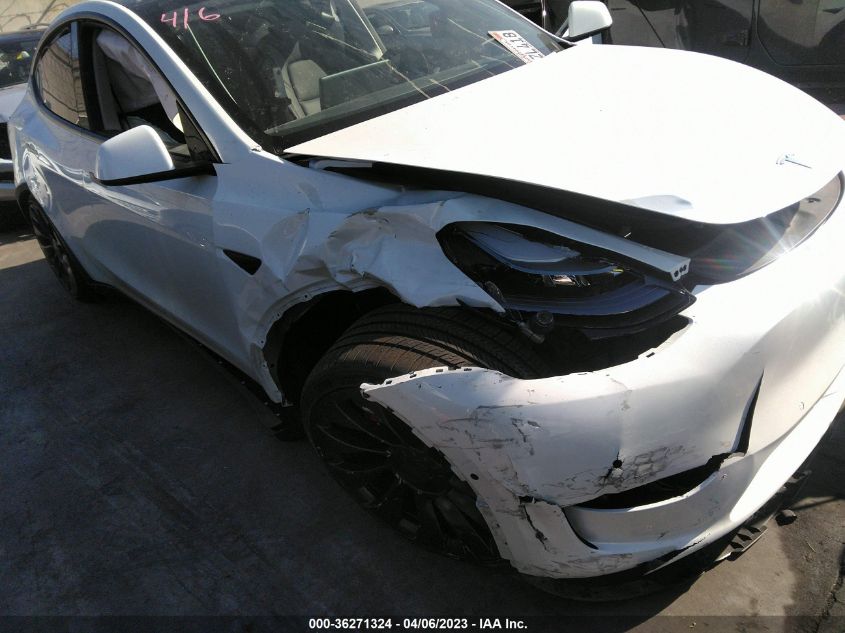 2022 TESLA MODEL Y PERFORMANCE - 7SAYGDEFXNF493703