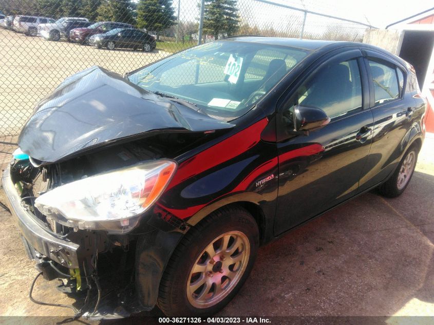 2013 TOYOTA PRIUS C ONE/TWO/THREE/FOUR - JTDKDTB30D1547923