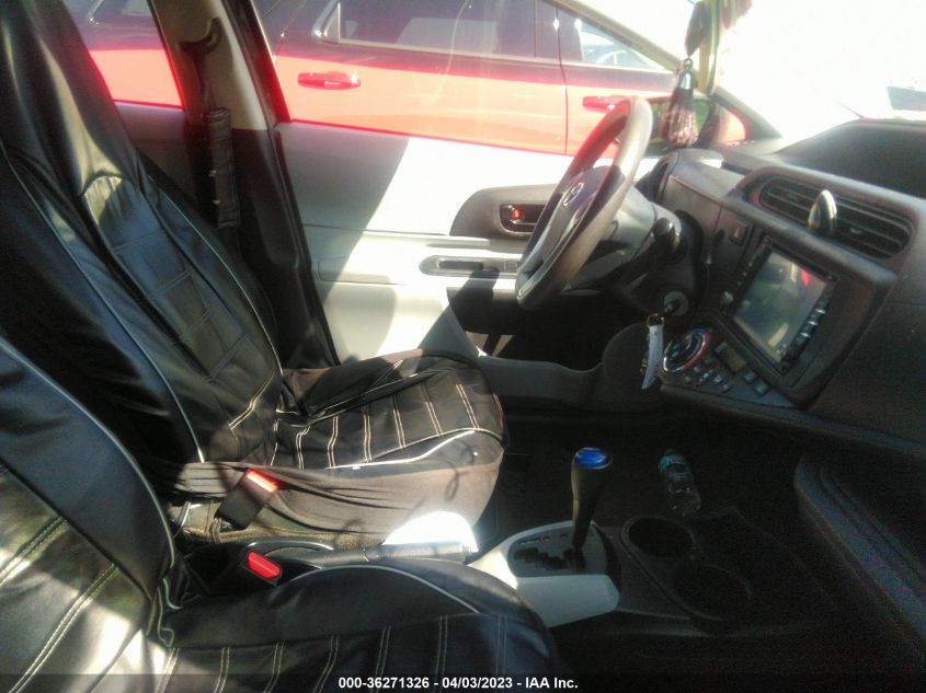 2013 TOYOTA PRIUS C ONE/TWO/THREE/FOUR - JTDKDTB30D1547923
