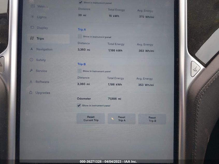 2016 TESLA MODEL S 90D/70D/75D/60D/85D - 5YJSA1E21GF155724