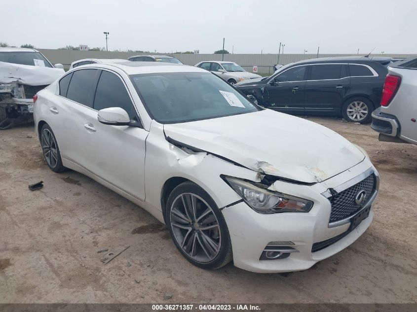 2014 INFINITI Q50 PREMIUM - JN1BV7AP4EM690093