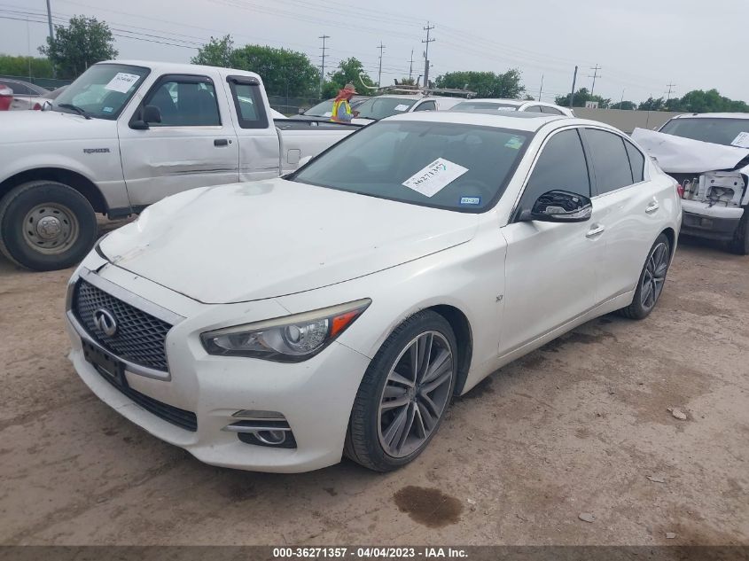2014 INFINITI Q50 PREMIUM - JN1BV7AP4EM690093