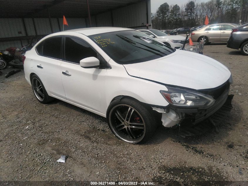 2017 NISSAN SENTRA SV - 3N1AB7AP3HY323207