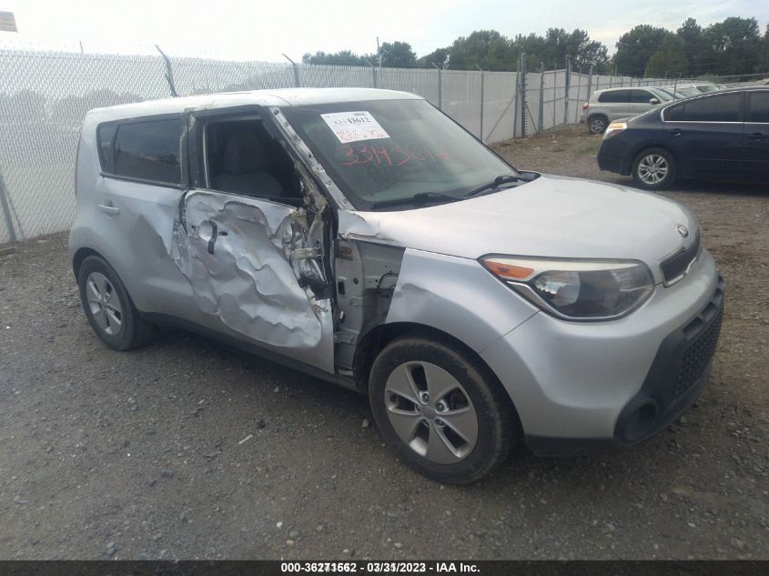 2015 KIA SOUL BASE - KNDJN2A23F7754365