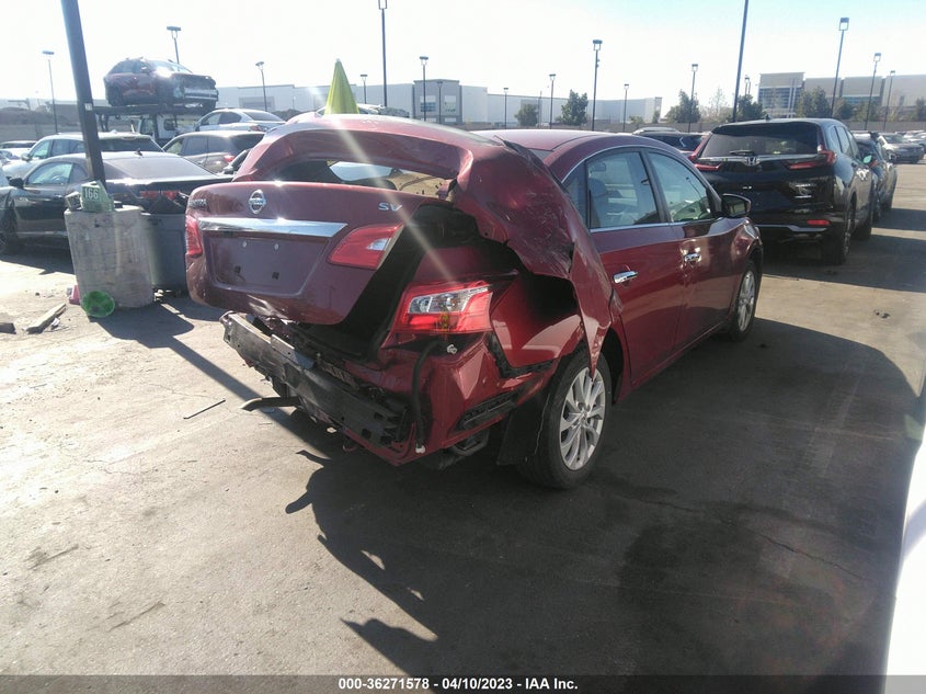 VIN 3N1AB7AP3KY273447 2019 NISSAN SENTRA SV