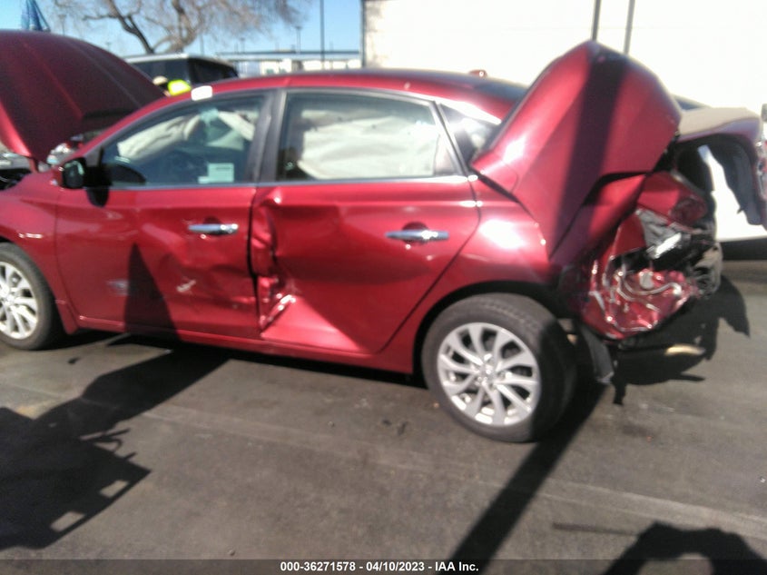 VIN 3N1AB7AP3KY273447 2019 NISSAN SENTRA SV