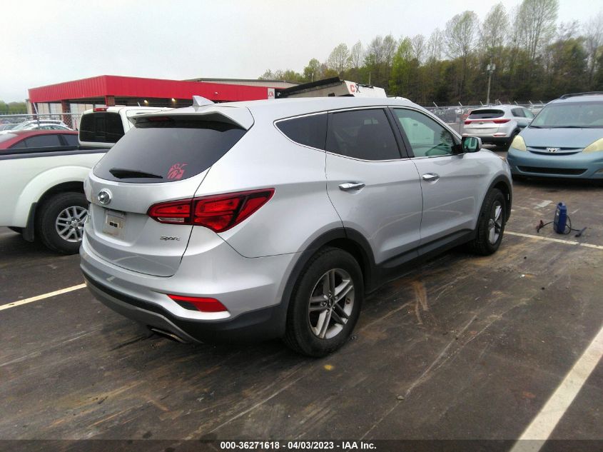 2017 HYUNDAI SANTA FE SPORT 2.4L - 5XYZT3LB0HG435118