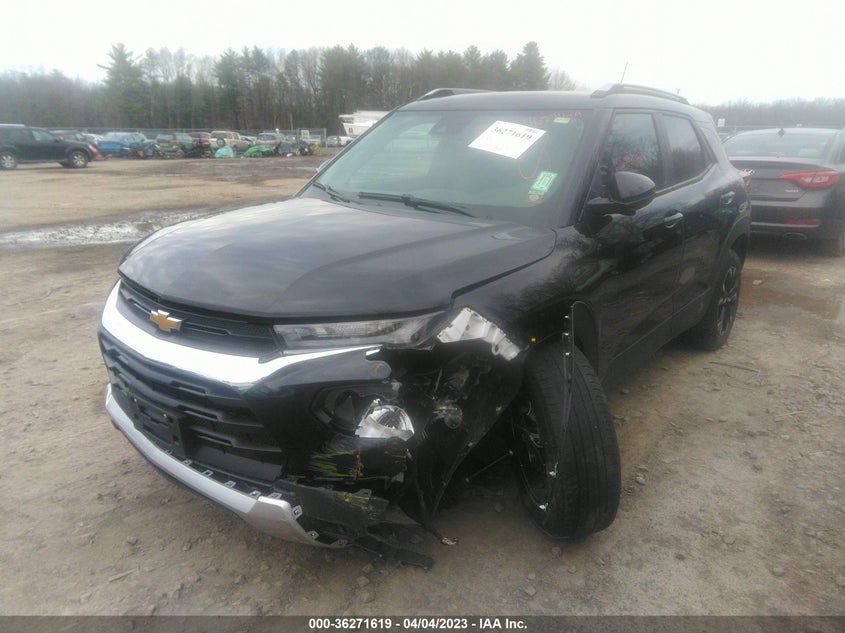 VIN KL79MRSL0NB089276 2022 CHEVROLET TRAILBLAZER LT