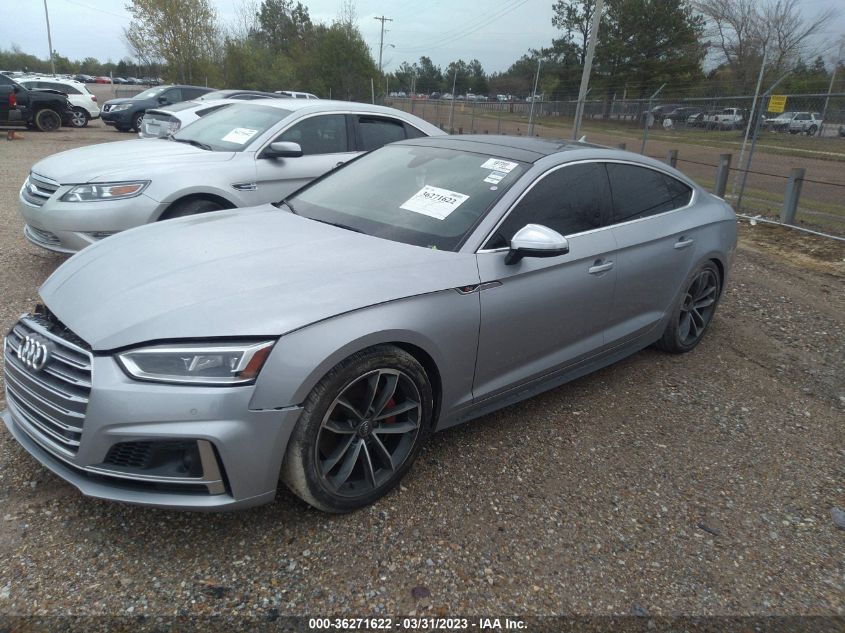 2018 AUDI S5 SPORTBACK PRESTIGE - WAUC4DF53JA008551