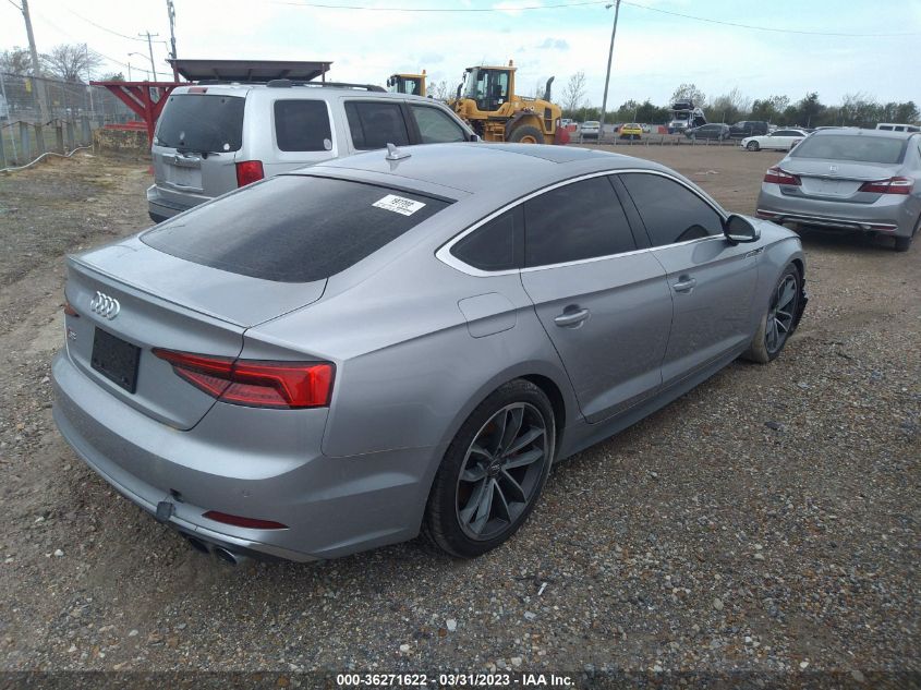 2018 AUDI S5 SPORTBACK PRESTIGE - WAUC4DF53JA008551