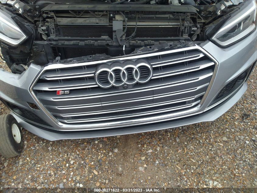 2018 AUDI S5 SPORTBACK PRESTIGE - WAUC4DF53JA008551