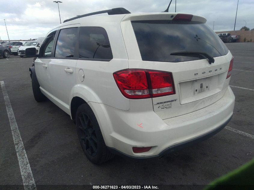 2015 DODGE JOURNEY SXT - 3C4PDCBGXFT510835