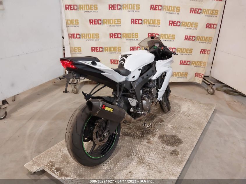 2017 KAWASAKI ZX636 E JKBZXJE16HA025023