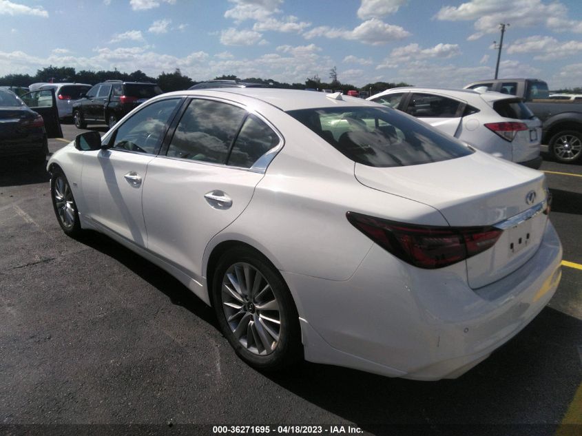 2020 INFINITI Q50 3.0T LUXE - JN1EV7AP8LM207649