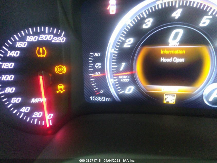 2016 CHEVROLET CORVETTE Z06 2LZ - 1G1YS2D60G5605827