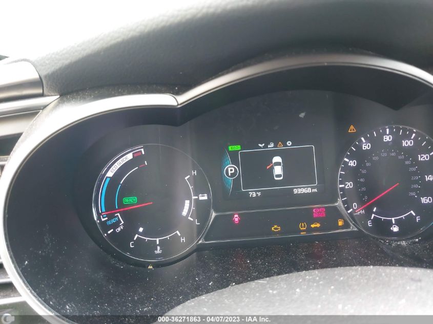 2016 KIA OPTIMA HYBRID - KNAGM4AD0G5096041