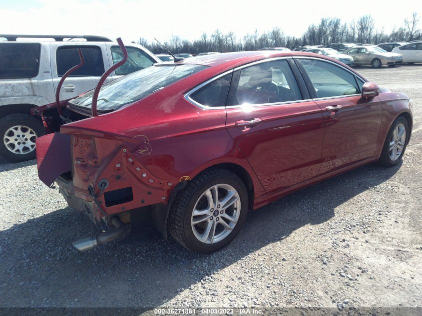 2018 FORD FUSION SE - 3FA6P0HD0JR153675