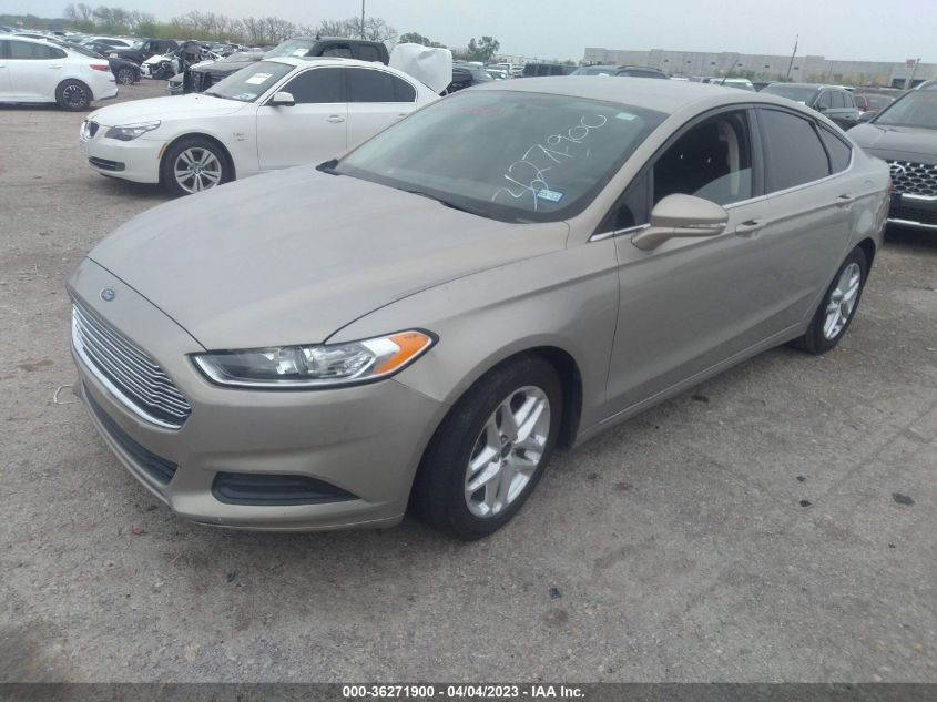 2016 FORD FUSION SE - 3FA6P0H7XGR146073