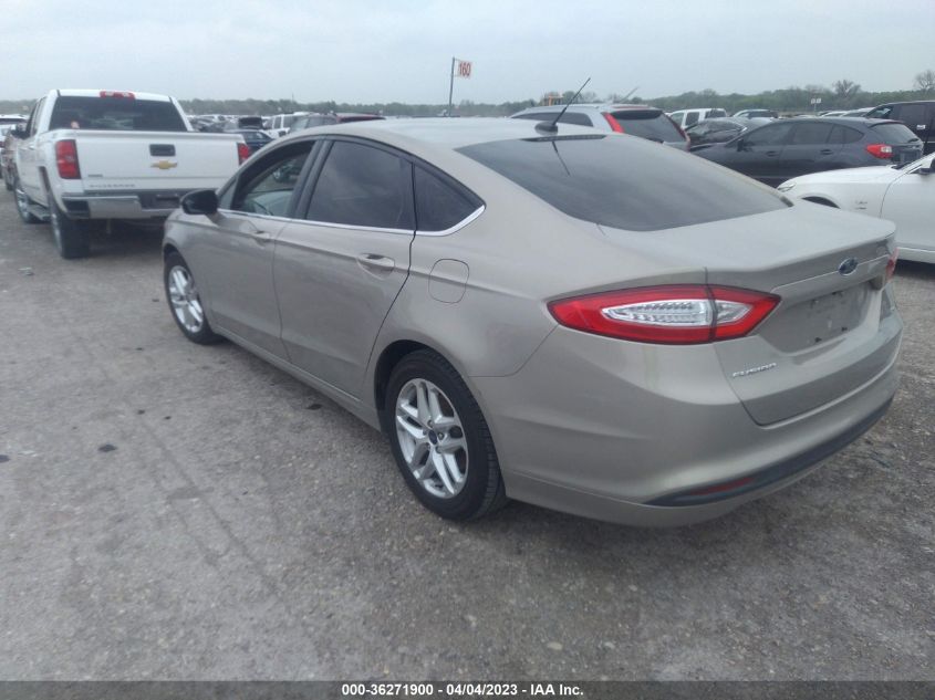 2016 FORD FUSION SE - 3FA6P0H7XGR146073
