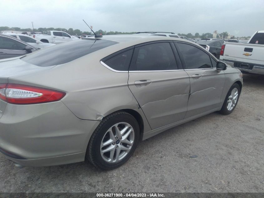 2016 FORD FUSION SE - 3FA6P0H7XGR146073