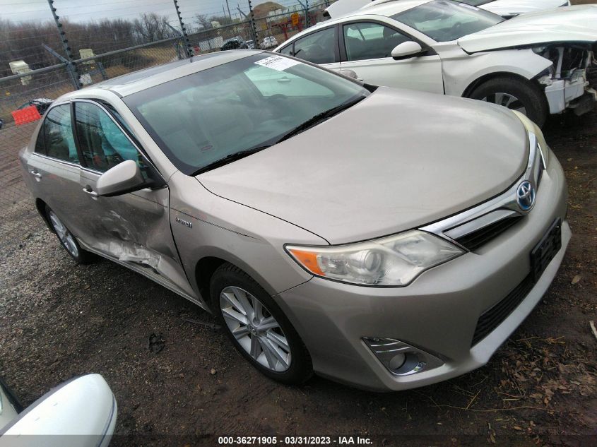 2013 TOYOTA CAMRY HYBRID LE/XLE - 4T1BD1FK8DU072439