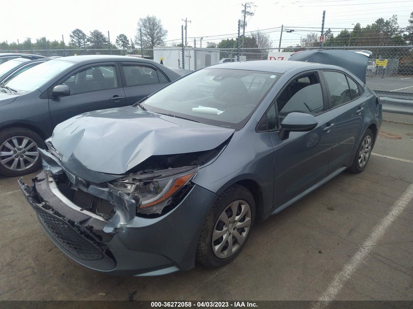 VIN 5YFEPRAEXLP133231 2020 TOYOTA COROLLA LE