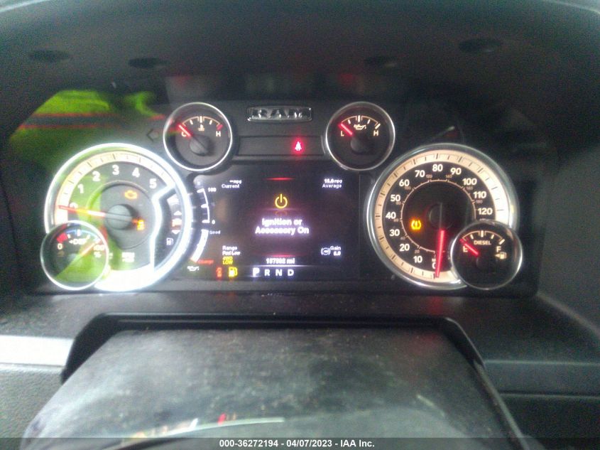 2014 RAM 2500 LARAMIE - 3C6UR5FL1EG284092