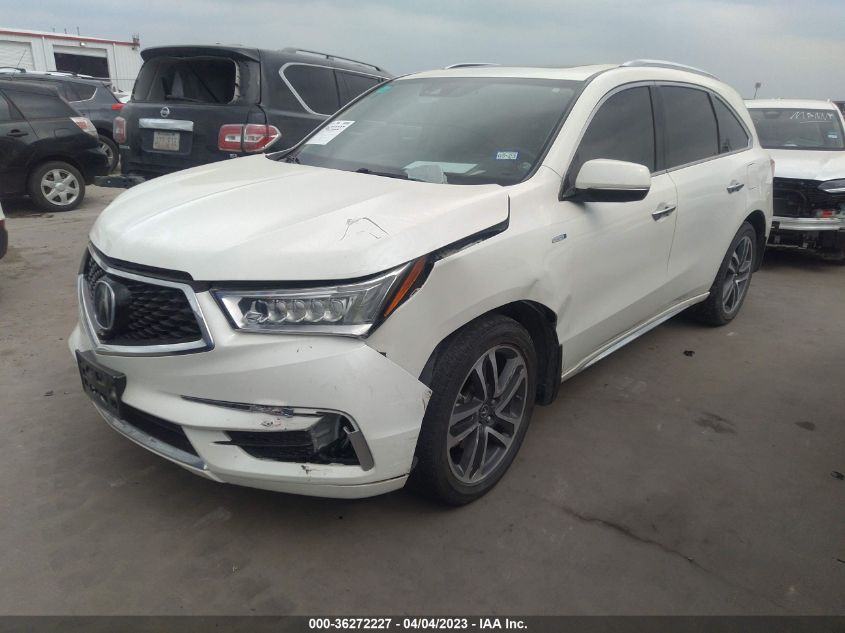 2017 ACURA MDX SPORT HYBRID W - 5FRYD7H7XHB002044