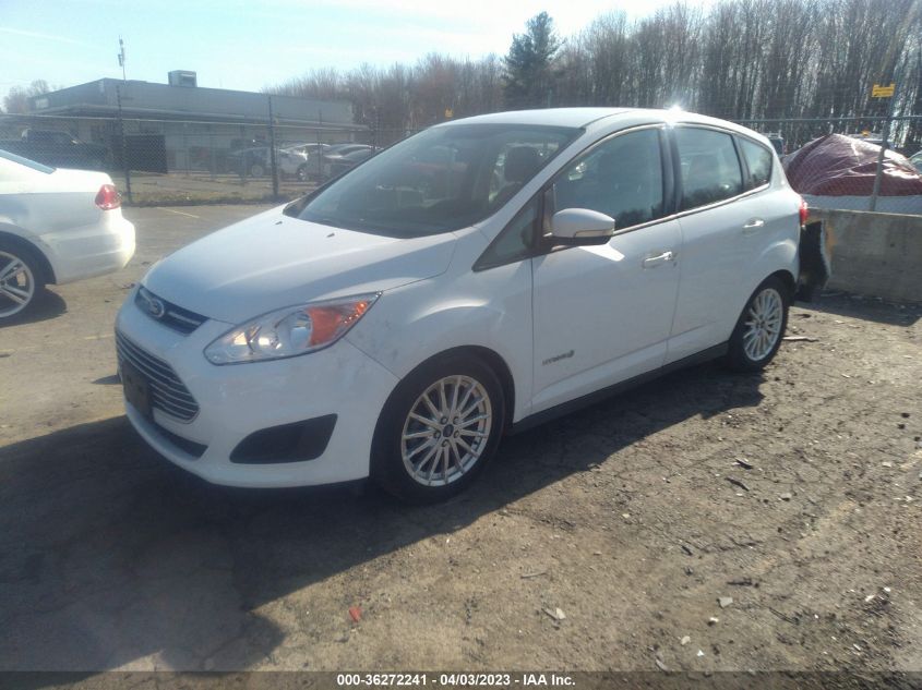 2013 FORD C-MAX HYBRID SE - 1FADP5AUXDL534614