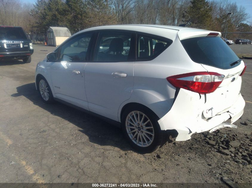 2013 FORD C-MAX HYBRID SE - 1FADP5AUXDL534614