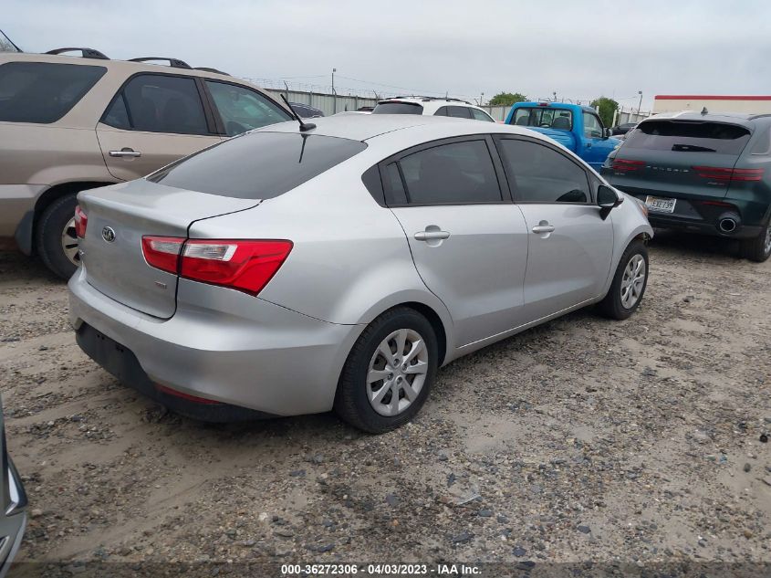 2016 KIA RIO LX - KNADM4A34G6001419