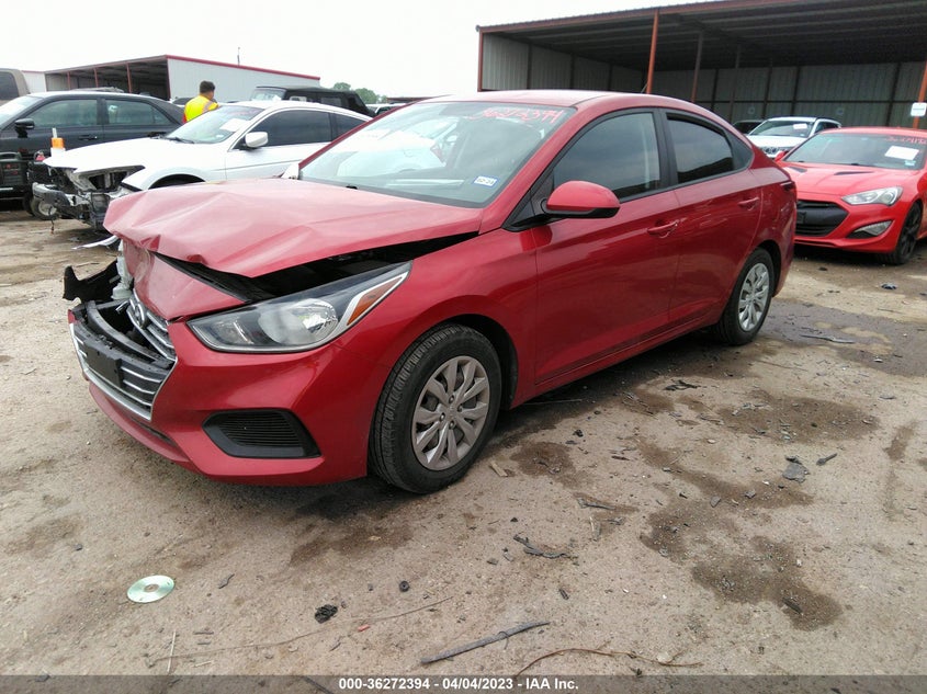 VIN 3KPC24A3XKE054231 2019 HYUNDAI ACCENT SE