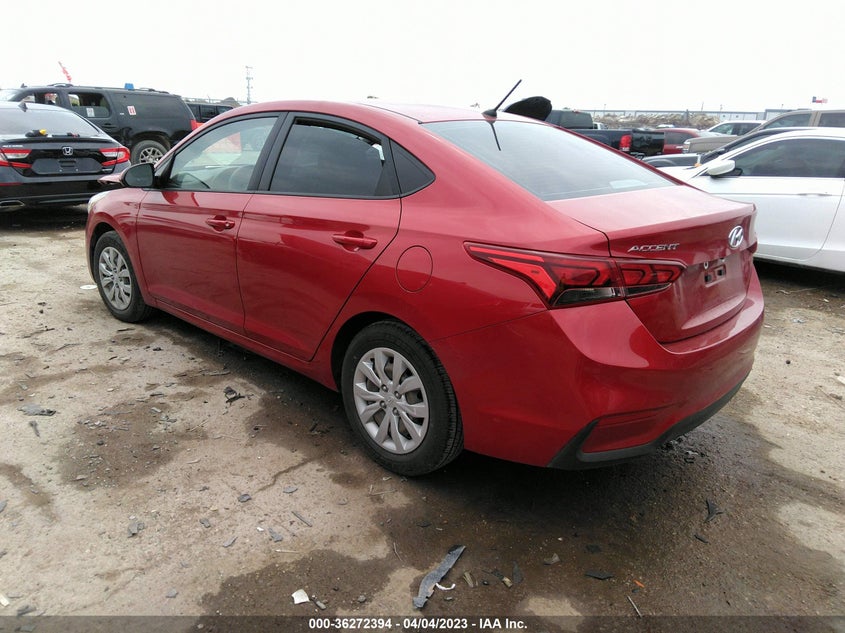 VIN 3KPC24A3XKE054231 2019 HYUNDAI ACCENT SE