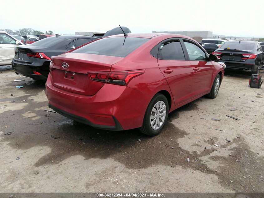 VIN 3KPC24A3XKE054231 2019 HYUNDAI ACCENT SE
