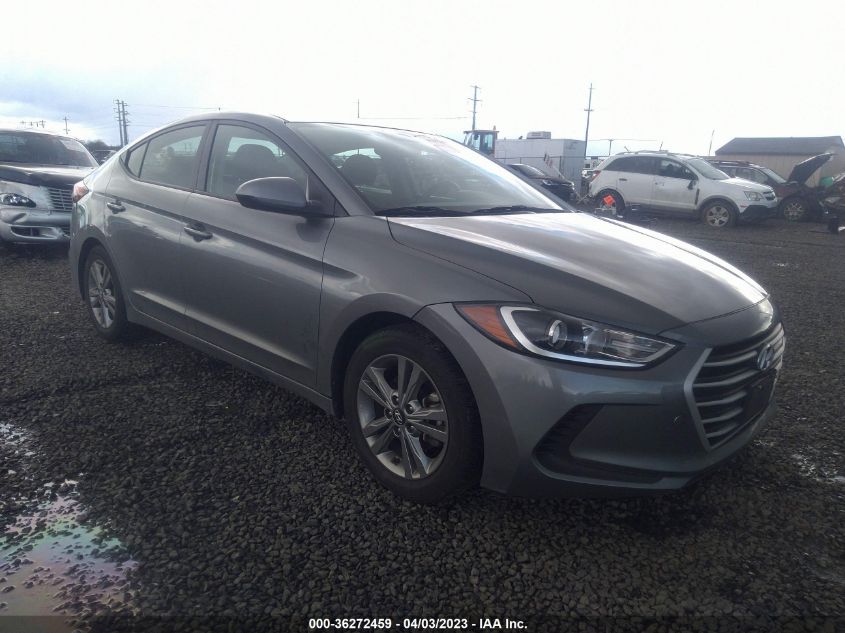 2018 HYUNDAI ELANTRA SEL - KMHD84LF7JU469397