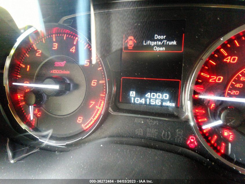 2015 SUBARU WRX STI LIMITED - JF1VA2U64F9815096