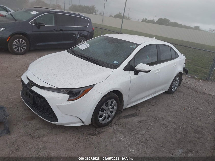 VIN 5YFEPMAE6NP354296 2022 TOYOTA COROLLA LE