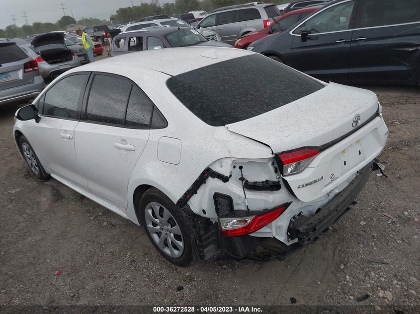 VIN 5YFEPMAE6NP354296 2022 TOYOTA COROLLA LE