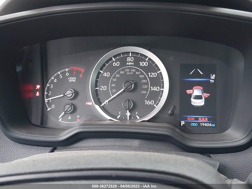VIN 5YFEPMAE6NP354296 2022 TOYOTA COROLLA LE
