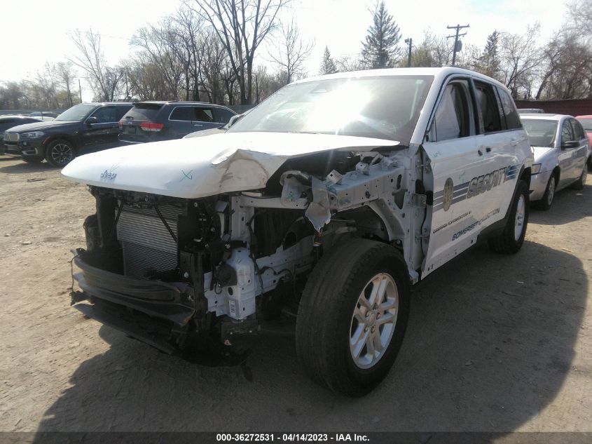 2022 JEEP GRAND CHEROKEE LAREDO - 1C4RJHAGXN8572376